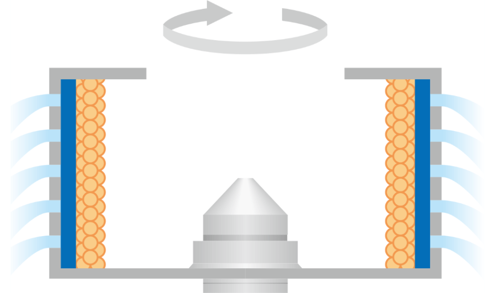 Filtration separation type